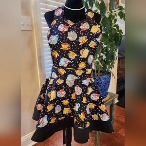 Colorful Teapot Print Dress